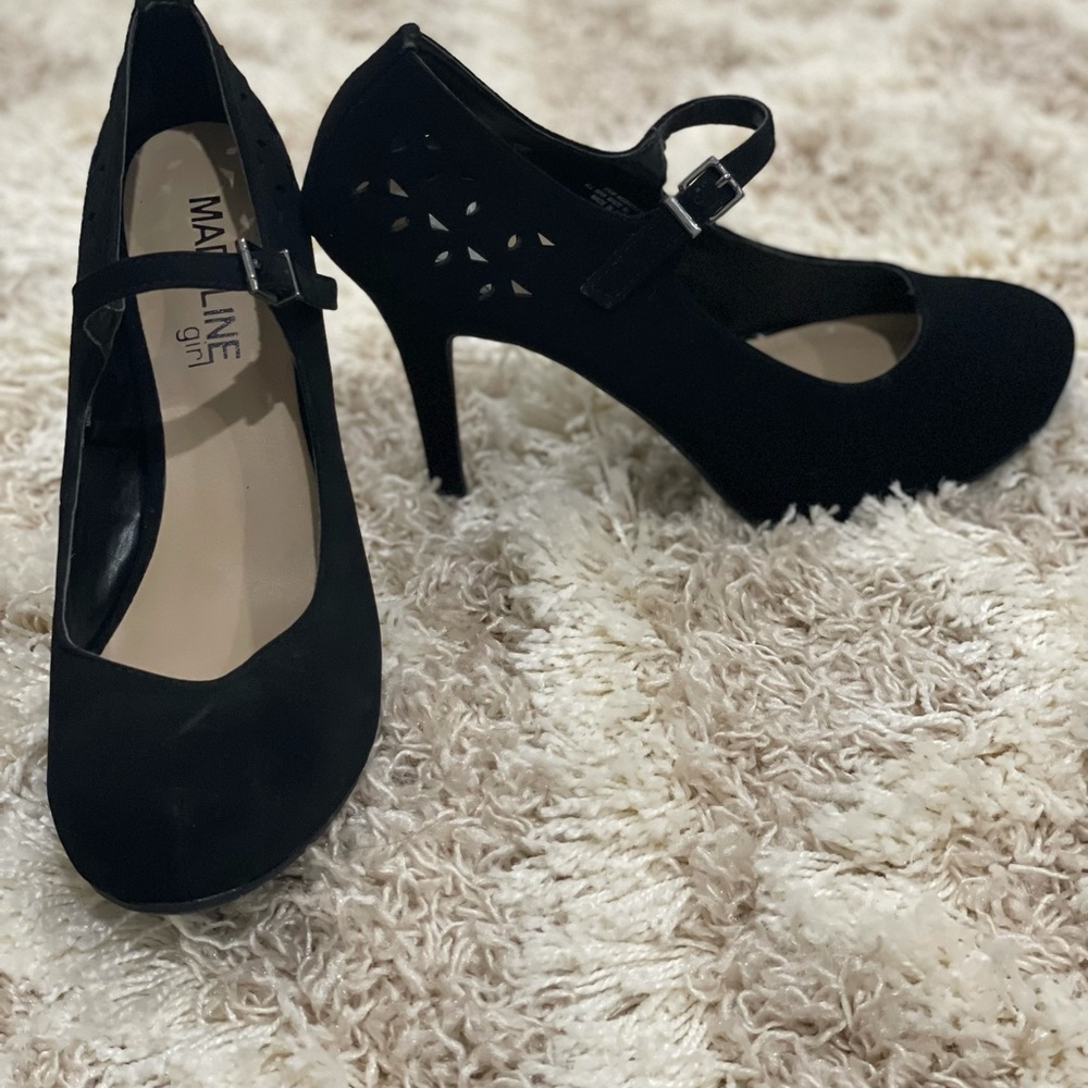 Madeline girl Black Heels